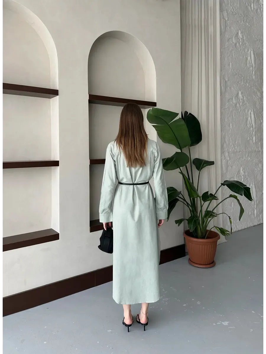Robe Chemise avec Ceinture