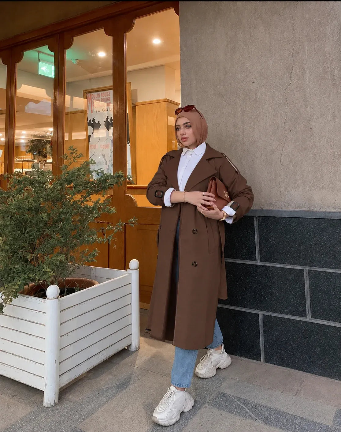 ترانش كوت طويل نسائي Razaa